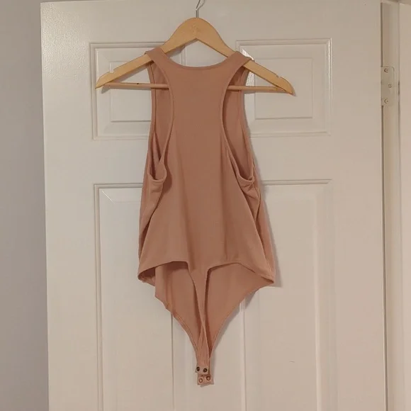 Nordstrom Open Edit Bodysuit Ribbed - Large - Picture 3 of 5